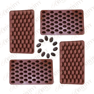Coffee Bean Silicone Candle Mould (SM-011)